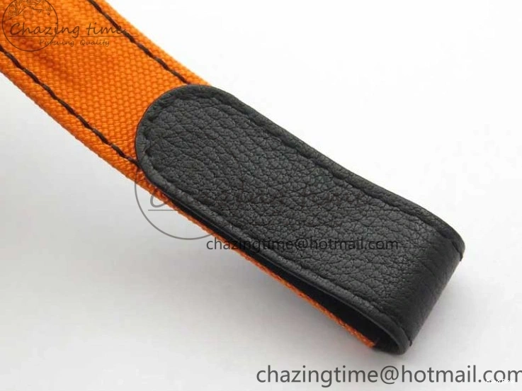 MiroTime 0321 Daytona DIW Carbon Noob 1:1 Best Edition Black Orange Dial on Orange Nylon Strap SA TopPick 2586